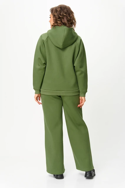 Спортивный костюм 1356-2 хаки Michel Chic фото 2