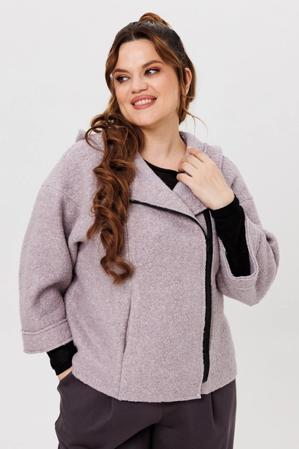 Костюм брючный 1357-1 серый кварц Michel Chic