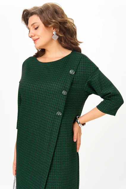 *Платье 2190 зеленый Michel Chic