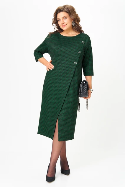 *Платье 2190 зеленый Michel Chic