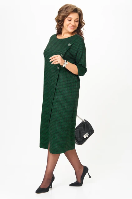 *Платье 2190 зеленый Michel Chic