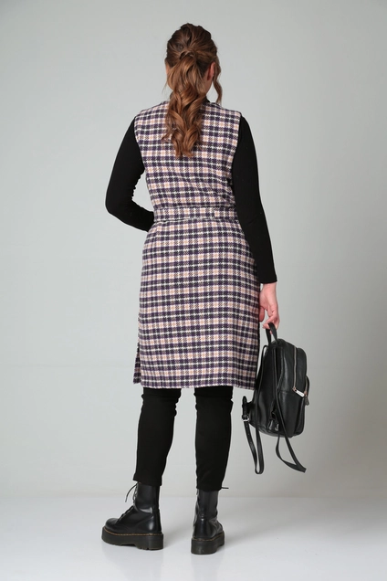 Жилет 356 фиолетовый Michel Chic
