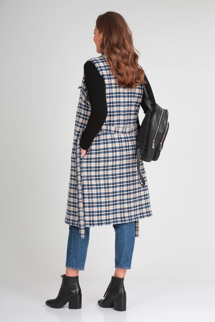 Жилет 356 бирюза Michel Chic
