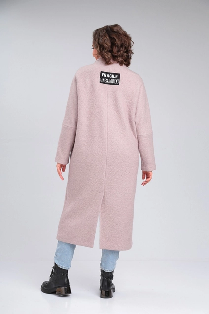 *Пальто 361 пыльная роза Michel Chic