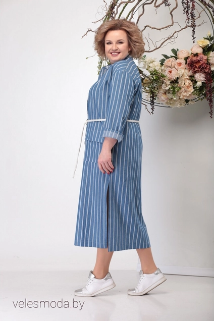 Туника 744  джинс Michel Chic