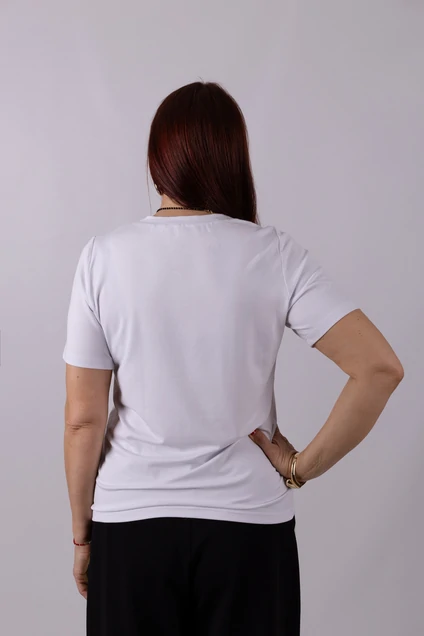 Футболка 1116 белый Mita Fashion