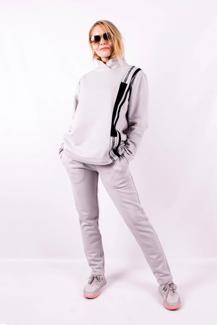Туника 1132 серый Mita Fashion