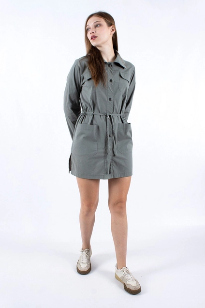 Платье 1154 хаки Mita Fashion