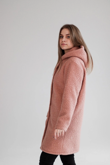 Пальто 1159 терракот Mita Fashion