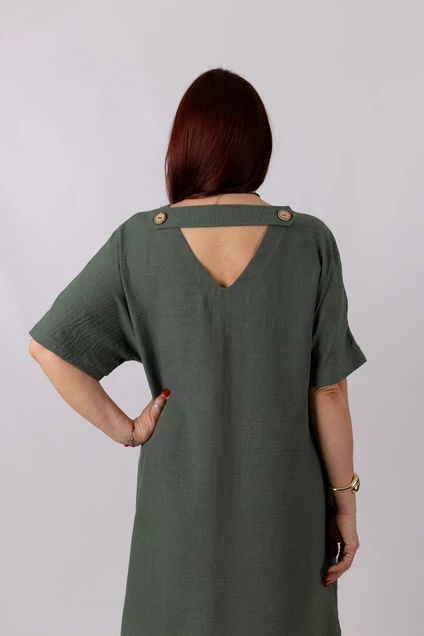 Платье 1220 зеленый Mita Fashion