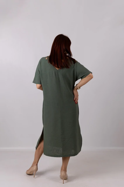 Платье 1220 зеленый Mita Fashion