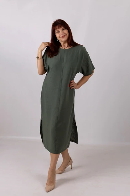 Платье 1220 зеленый Mita Fashion