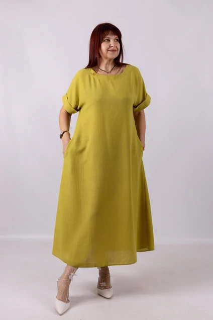 Платье 1271 зеленый Mita Fashion
