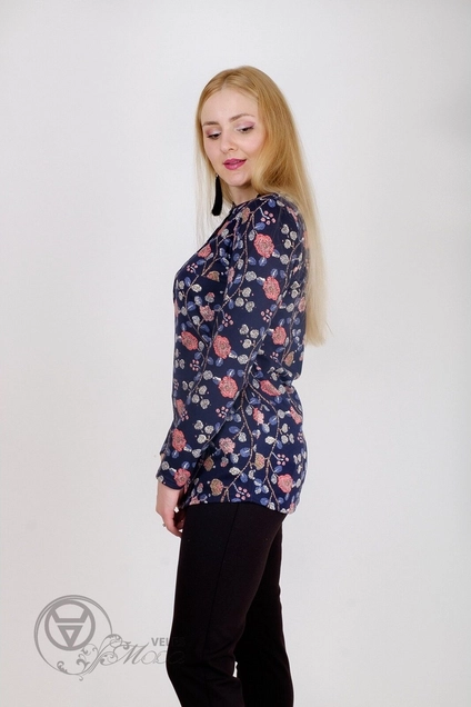 Туника 901 синий Mita Fashion