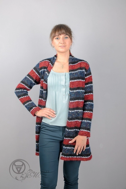Жакет 963 красный Mita Fashion