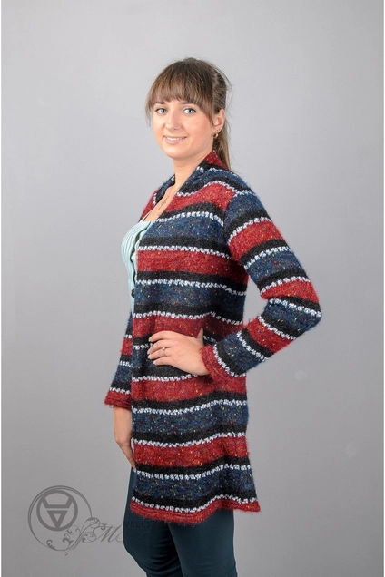 Жакет 963 красный Mita Fashion