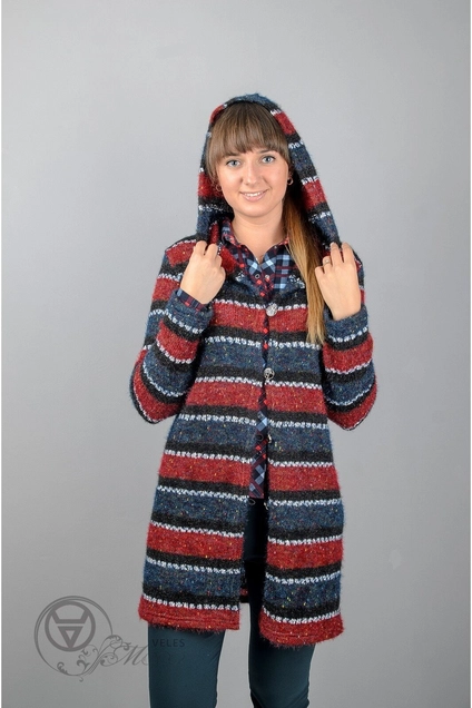 Жакет 964 красный Mita Fashion