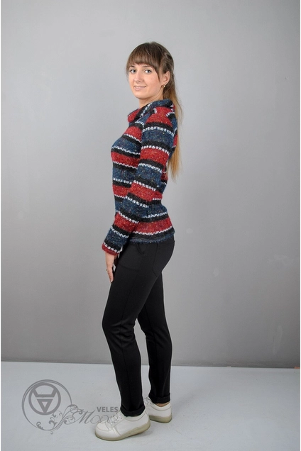 Джемпер 965 красный Mita Fashion