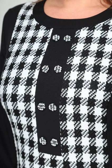 Платье 2355 черный Moda-Versal