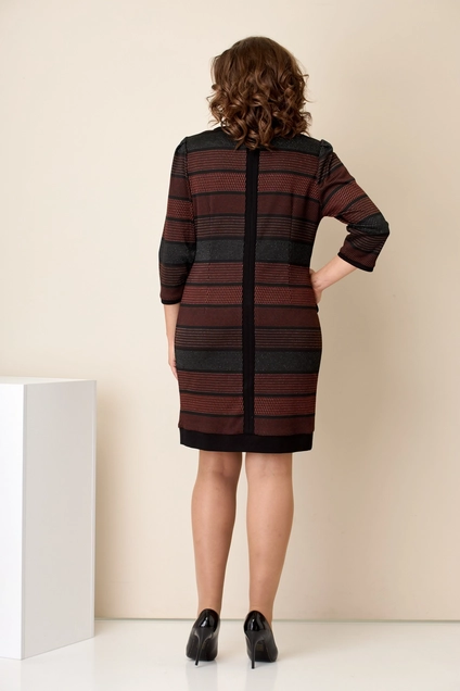Платье 2407 терракот Moda-Versal