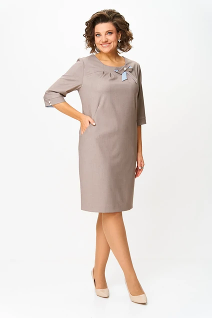 Платье 2570 ореховый Moda-Versal