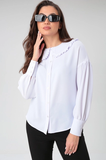 Блузка 541 белый Modema