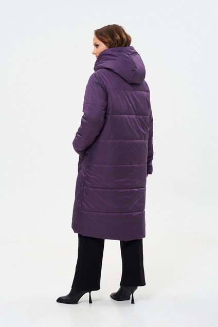 Пальто 3011-3 фиолетовый Modema