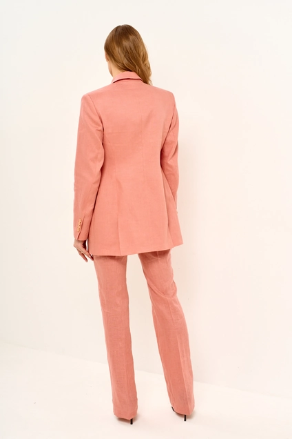 Жакет 1028 персиковый Moment Fashion