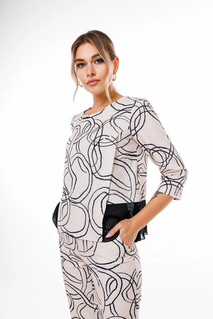 Костюм брючный 398-1 NikVa