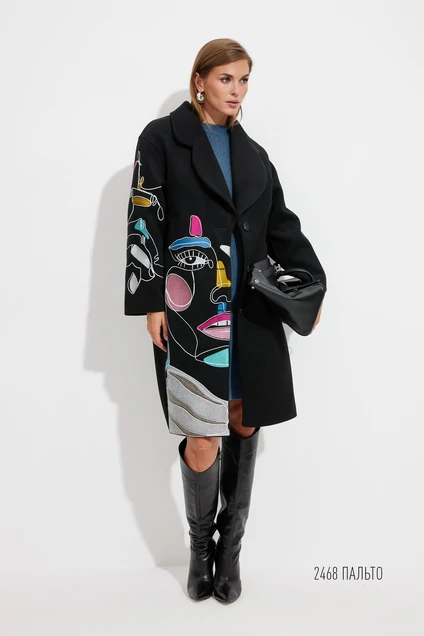 Пальто 2468 Niv Niv Fashion