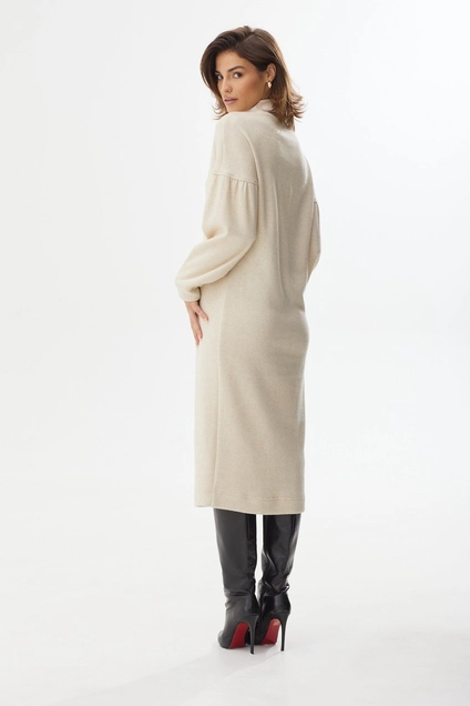 Платье 2471 бежевый Niv Niv Fashion