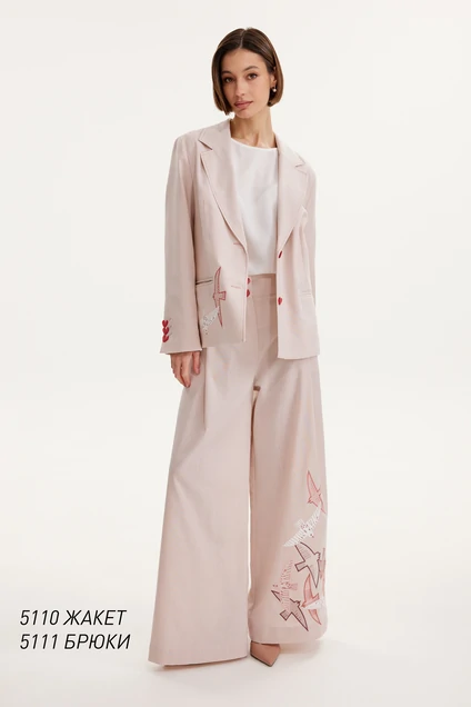 Жакет 5110 бледно-розовый  Niv Niv Fashion