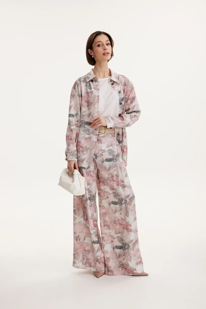 Рубашка  5112 мультиколор  Niv Niv Fashion