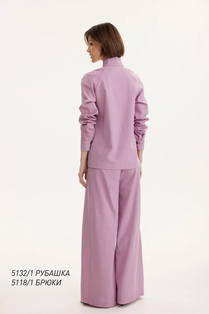 Брюки 5118-1 розово-лиловый  Niv Niv Fashion