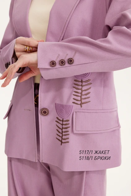 Жакет 5117-1 розово-лиловый  Niv Niv Fashion