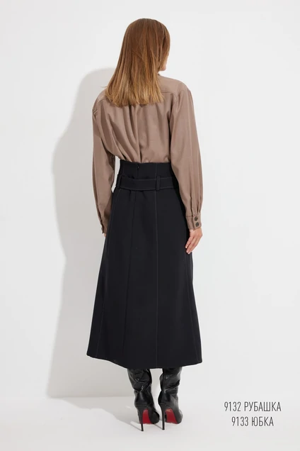 Юбка 9133 черный Niv Niv Fashion