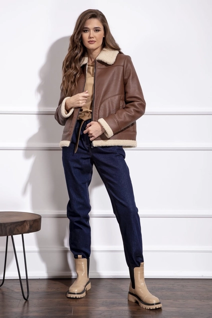 Куртка 10270 коричневый Nova Line