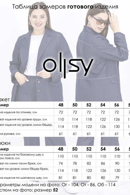 Костюм брючный 05151 Ollsy