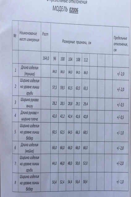 Туника 2006 Ollsy