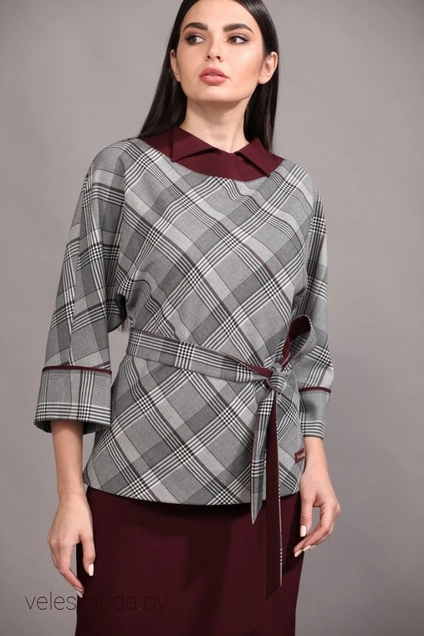 Костюм с юбкой Д-659-1 Olegran