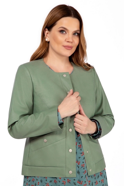 Костюм с платьем 3990 зеленый Olegran