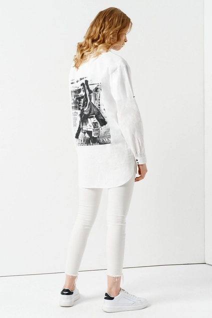 Блузка 50340z белый Panda