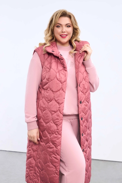 Жилет 2150 персиково-розовый Pretty