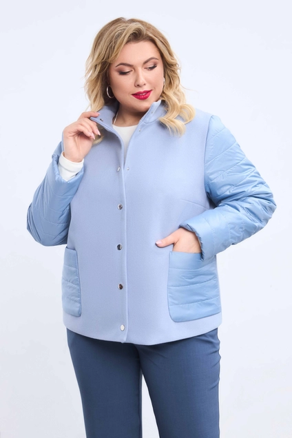 Куртка 2185 голубой Pretty