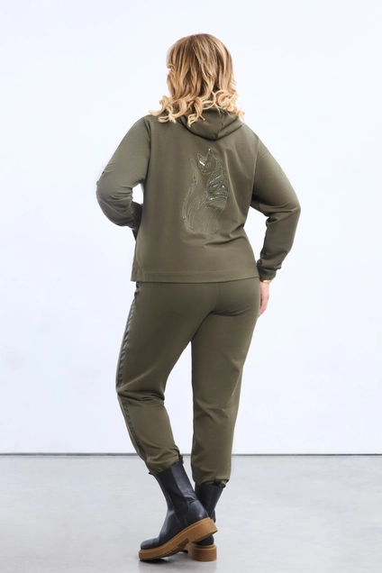 Спортивный костюм 2200 хаки Pretty