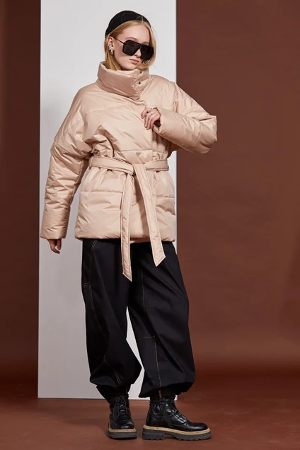 Куртка 1050-6 теплый бежевый Rivoli