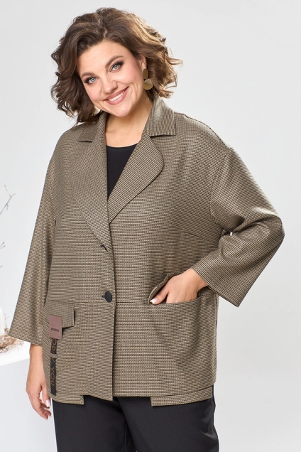 Костюм брючный 2-2552 кориневый Romanovich style