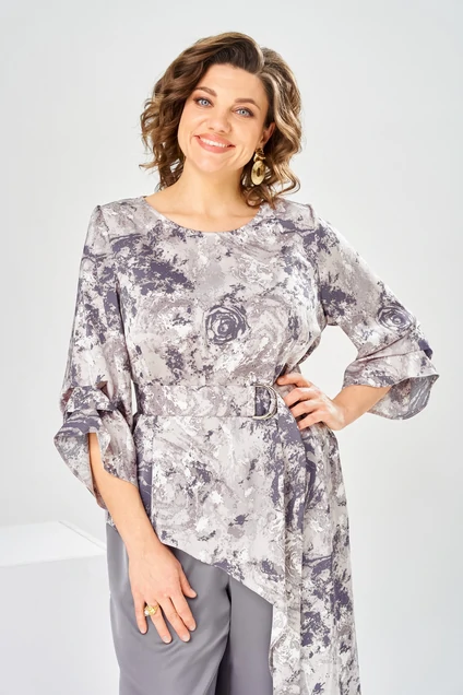 Костюм брючный 2-2750 графит Romanovich style
