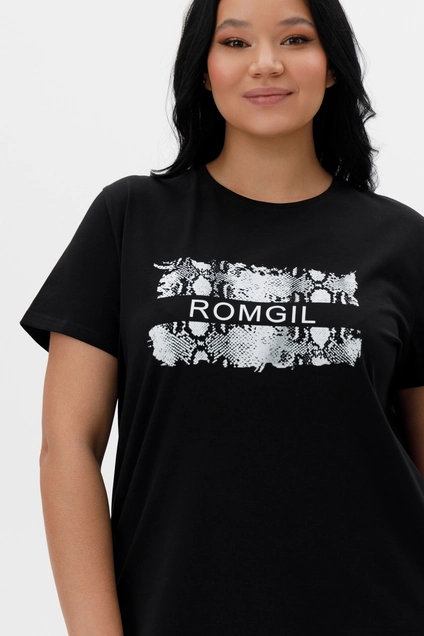 Футболка РП0068-ХЛ4 черный Romgil