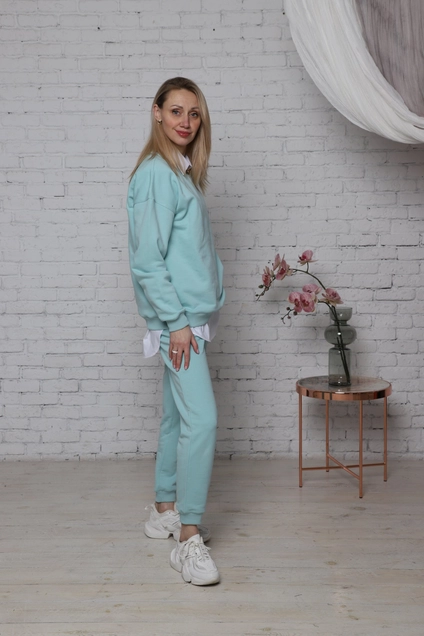 Спортивный костюм 3586 мятный Romgil